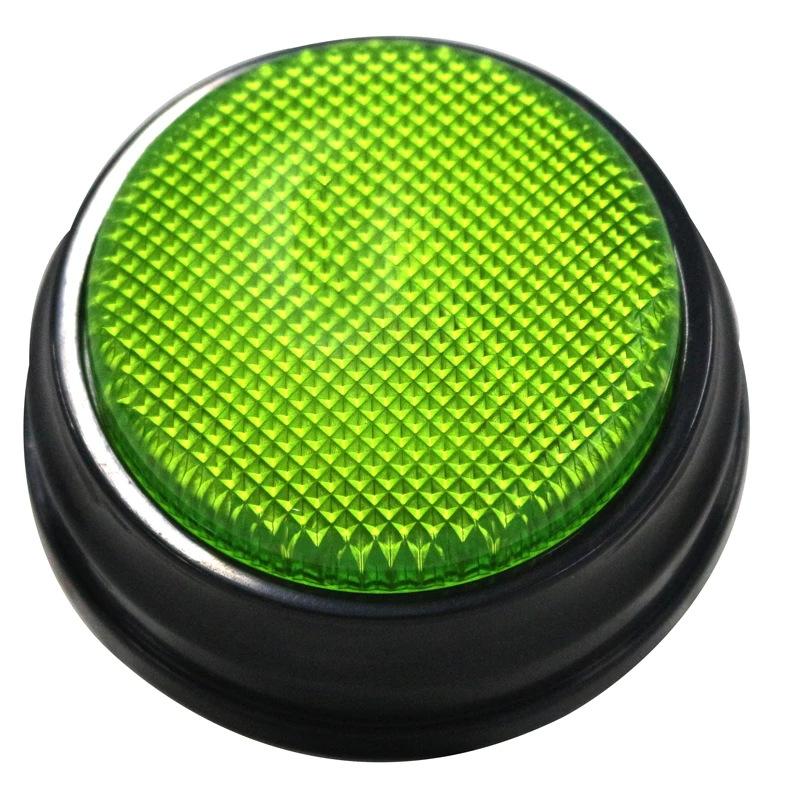 Забавный подарок для записи беседы Button Обучающие ресурсы ответят на зуммеры