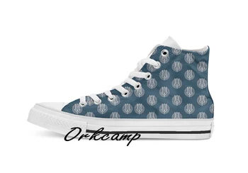 

Whovian Dares Custom Casual High Top lace-up Canvas shoes sneakers Drop shipping