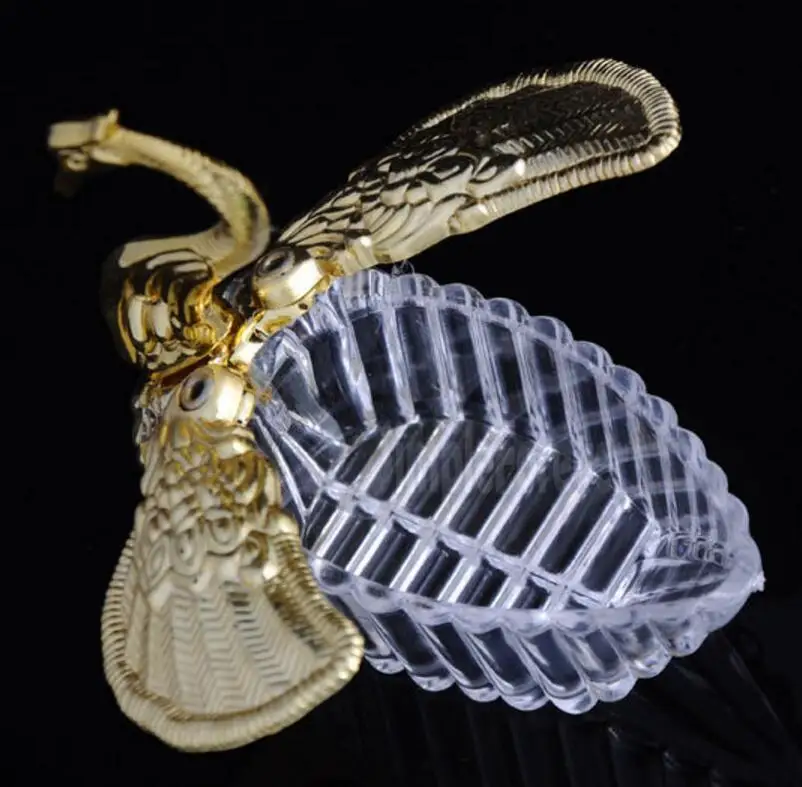 European Styles Acrylic Silver Swan Sweet Candy Box Wedding Gift Jewelry Boxes Wedding Favors Holders