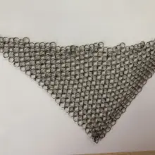 Не блестящая сварочная сетчатая цепочка из нержавеющей стали