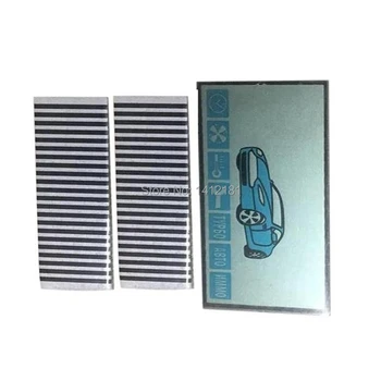 

Wholesale 3PCS/lot A91 Keychain LCD display for 3 PCS Russian 2-way Starline A91 lcd remote control key Fob with flexible cable