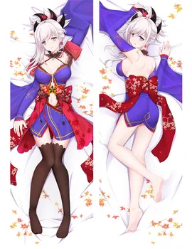 

Japanese Anime Fate/Grand Order Saber Miyamoto Musashi hugging Body pillowcase body pillow cover case