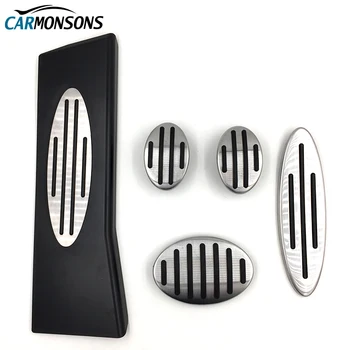 

Carmonsons Gas Fuel Clutch Brake Foot Rest Pedal Pads Cover for Mini Cooper One Hatch Hardtop Countryman JCW R56 R60 R61 F54 F55