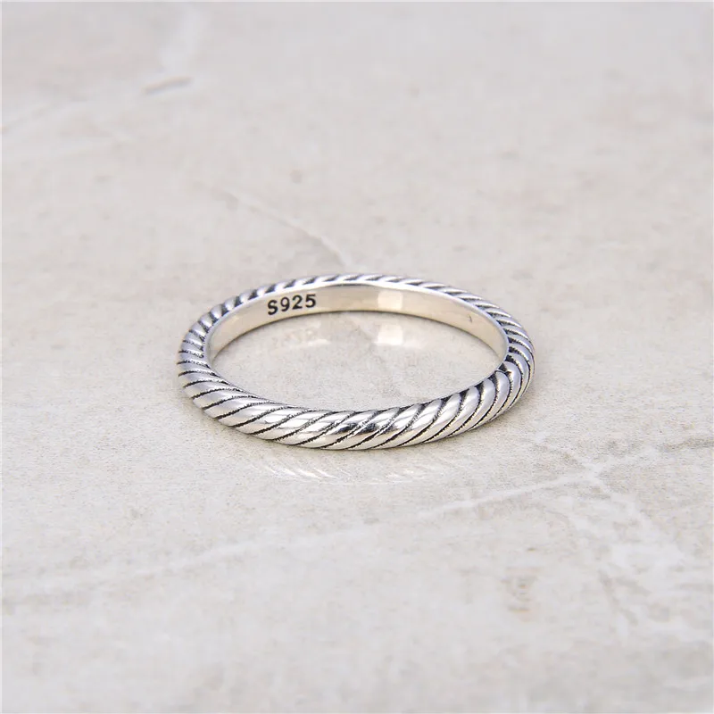 Korean version of the best selling new silver ring 925 sterling silver ring party ladies style original exquisite fashion jewelr