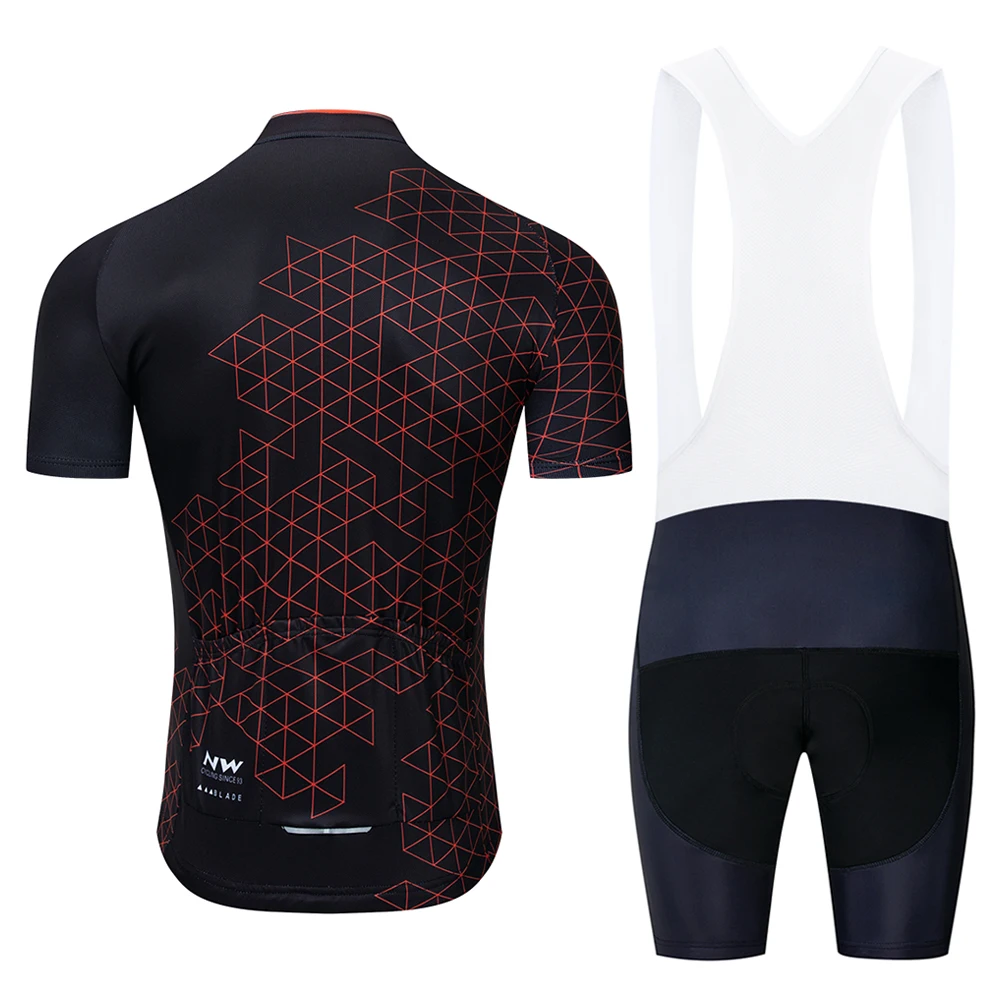 summer new NW cycling sports bike racing team suit men's short-sleeved outdoor equipment