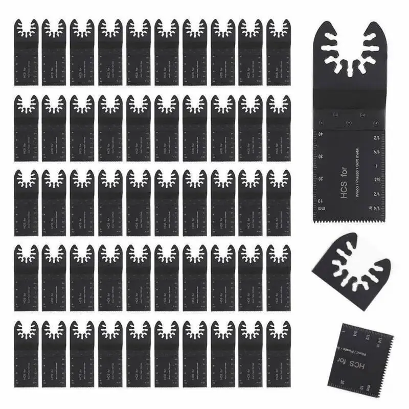 

50pcs Saw Blades Oscillating Tool Saw Discs Cutter Replacement High Carbon Steel DIY Saw Discs High Quality