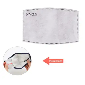 

PM2.5 Filter Paper Anti Haze Mouth Mask Anti Dust Mask Filter Paper Health Care