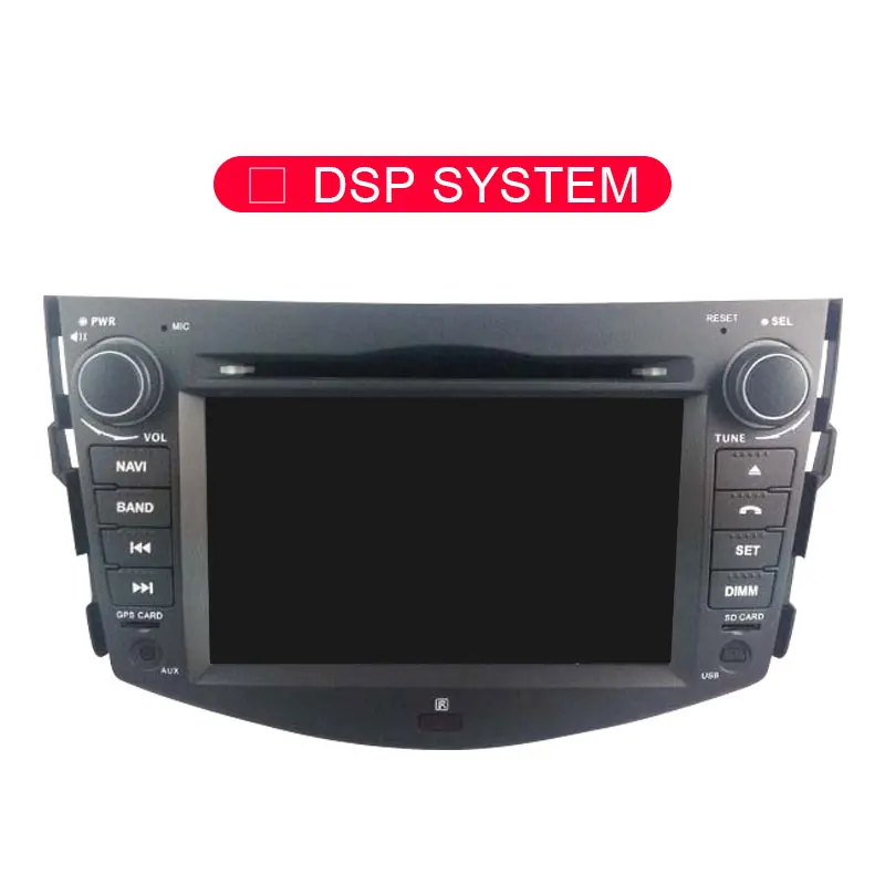 NO DSP JDASTON Android 9,0 автомобильный dvd-плеер для Toyota RAV4 RAV 4 gps навигация 2 Din автомагнитола стерео Авто Аудио Восьмиядерный 4G+ 64G RDS - Цвет: NO DSP