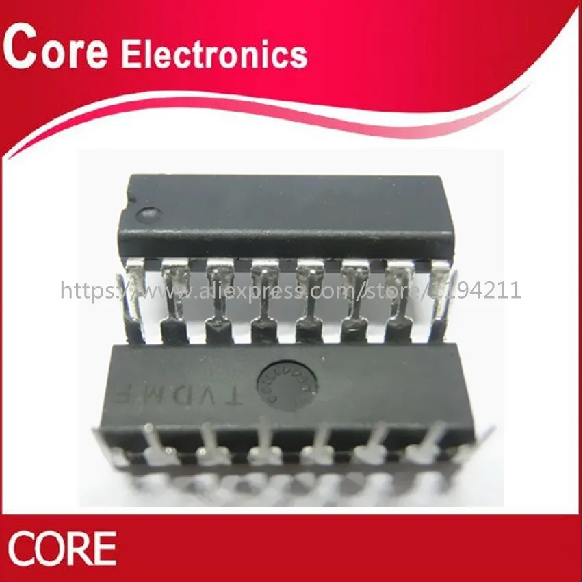 100 шт CD4017 CD4017B CD4017BE 4017 DIP 16 10 счетчик делитель IC лучшее качество|Интегральные схемы|