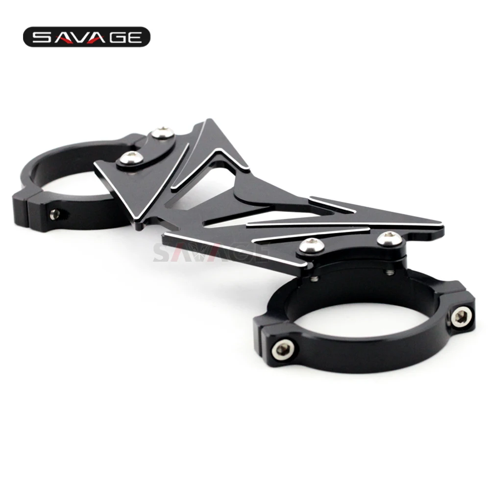 Баланс шок передняя вилка Скоба для KAWASAKI Z250 2013-, Z300 16 17 аксессуары для мотоциклов CNC алюминиевый кронштейн