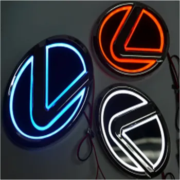 

5D Car LED Rear Trunk Sticker for Lexus Logo Emblem Badge RX350 IS300 ES350 IS250 CT200H IS NX GS350 NX200T ES250 Accessories