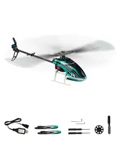 

F1 3D/6G 6CH 3D Stunt Helicopter Dual Brushless Motor 4.3G All Metal Digital Servo Aircraft RC Model Toys Gifts