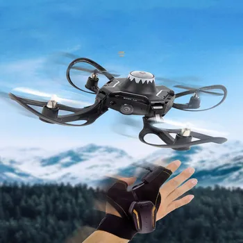 

Drone with Gesture Control RC Quadcopter for Beginners Altitudes Hold Gravity Sensor One Key Landing S7JN