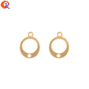 

Cordial Design 100Pcs 14*18MM Jewelry Accessories/Hand Made/Round Shape/Earrings Connectors/DIY Jewelry Making/Earring Findings