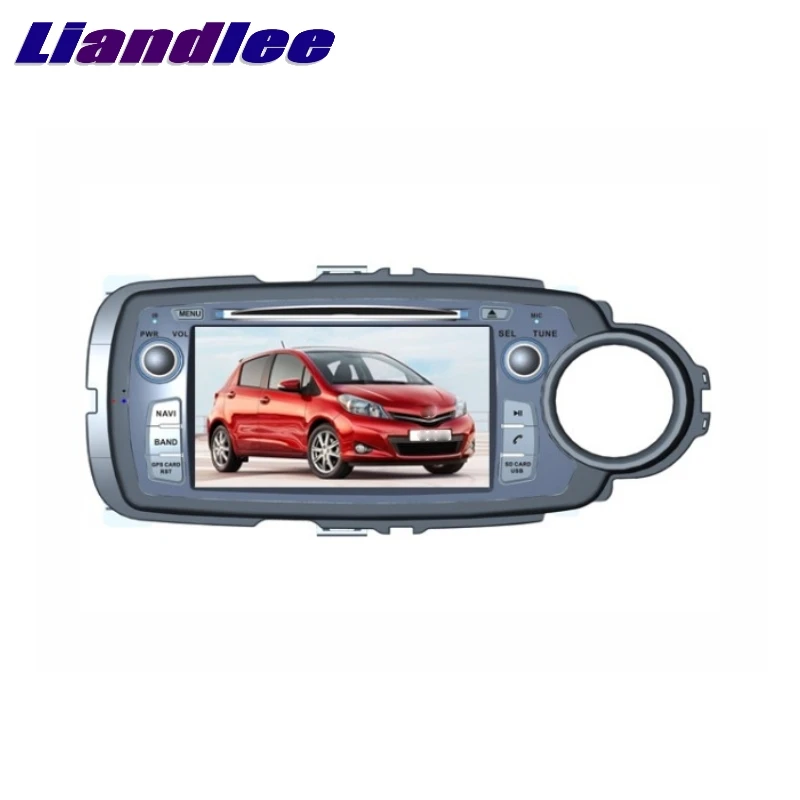 Liandlee Car Multimedia TV GPS Audio Radio For Toyota Yaris Right Hand