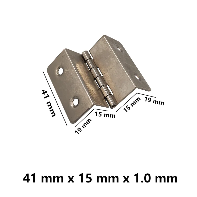 Vintage Furniture Cabinet Foldable Door Hardware Mute Double Bifold Hinge 2PCS furniture hinge cabinet door hinges cabinet hinges
