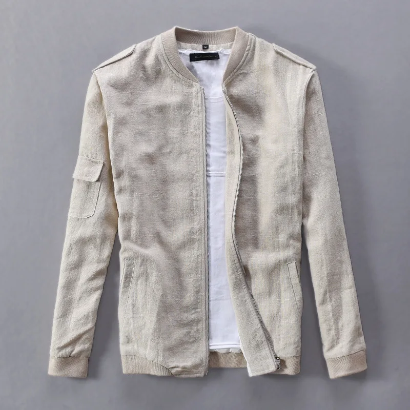 

High-End Flax Jacket Men's Support