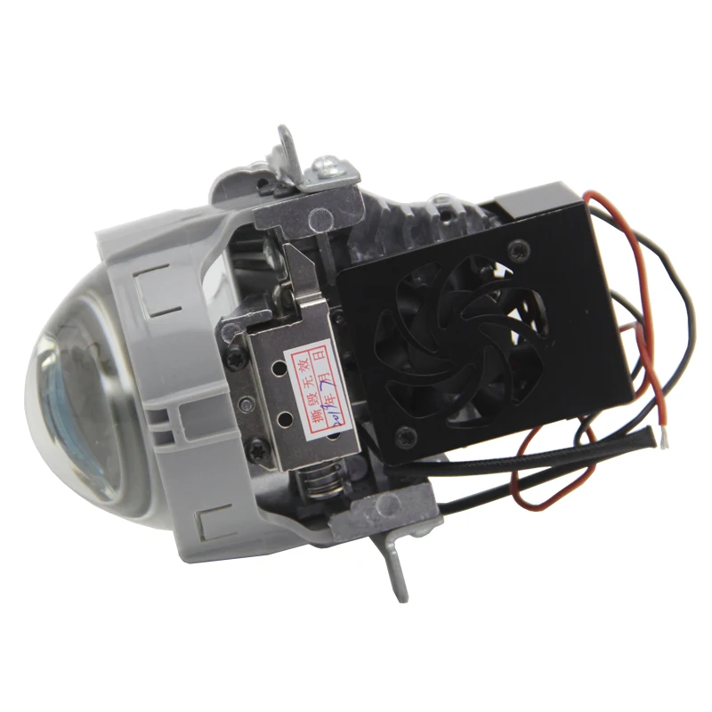 

SHUOKE Mini 2.5 Inch Bi LED Projector Lens 6000K Retrofit Car Motorcycle Projector Headlight LED High Low Beam Projector
