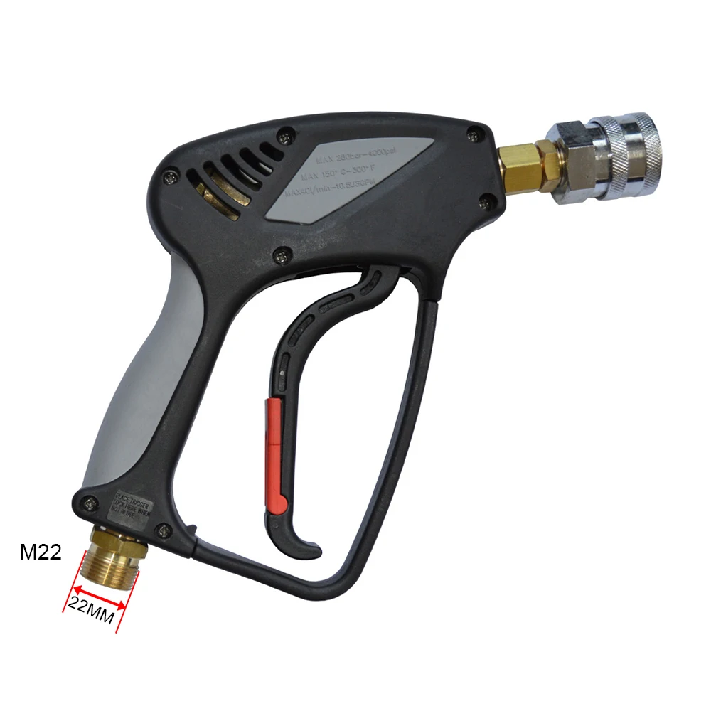 Pistola Idropulitrice M22-14mm + Lancia Schiuma Neve – Per Lavor, Vax, Elitech, Lavaggio Auto E Pulizia