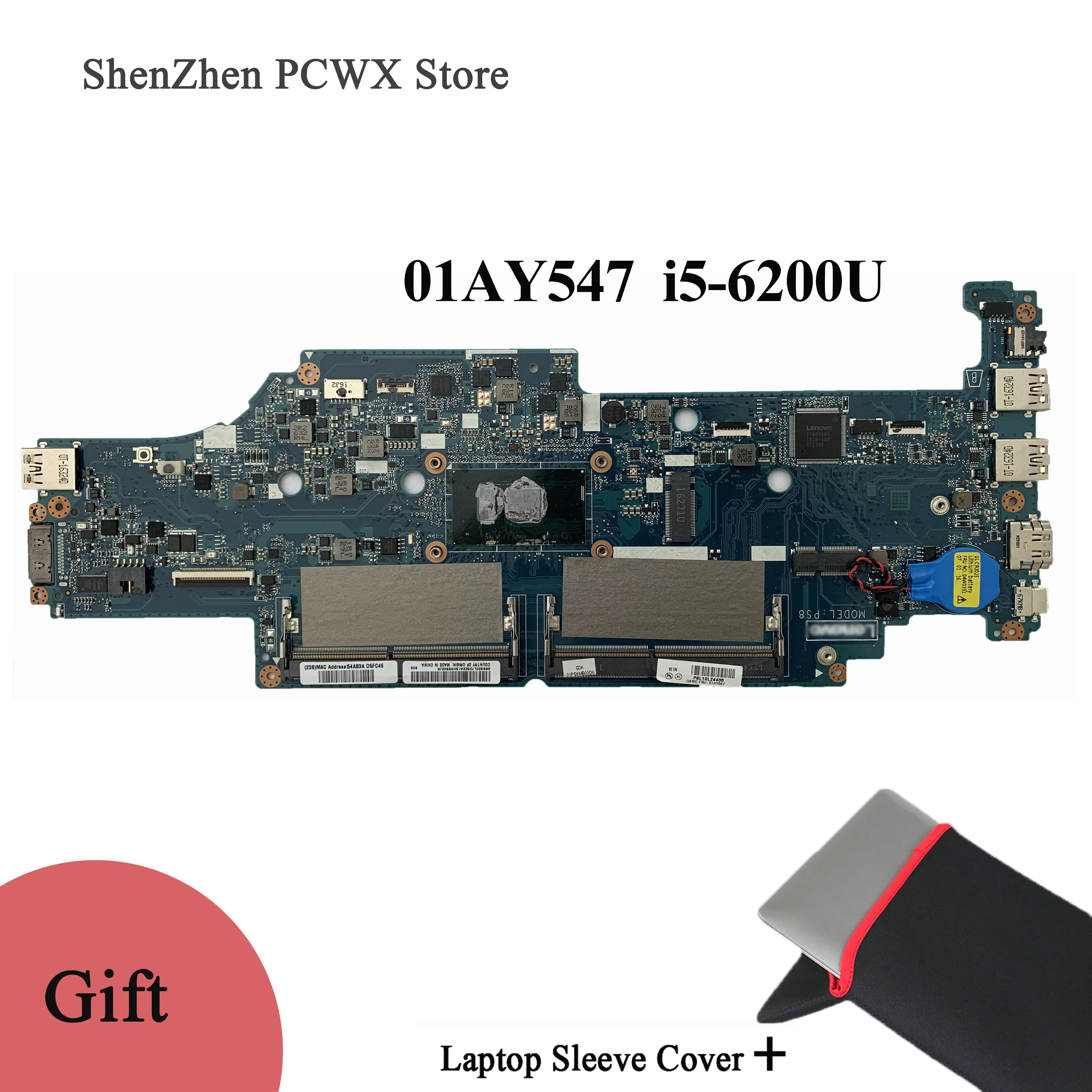 Материнская плата для Lenovo thinkpad 13 оригинальная материнская процессора DDR4 01AY547 01AV598