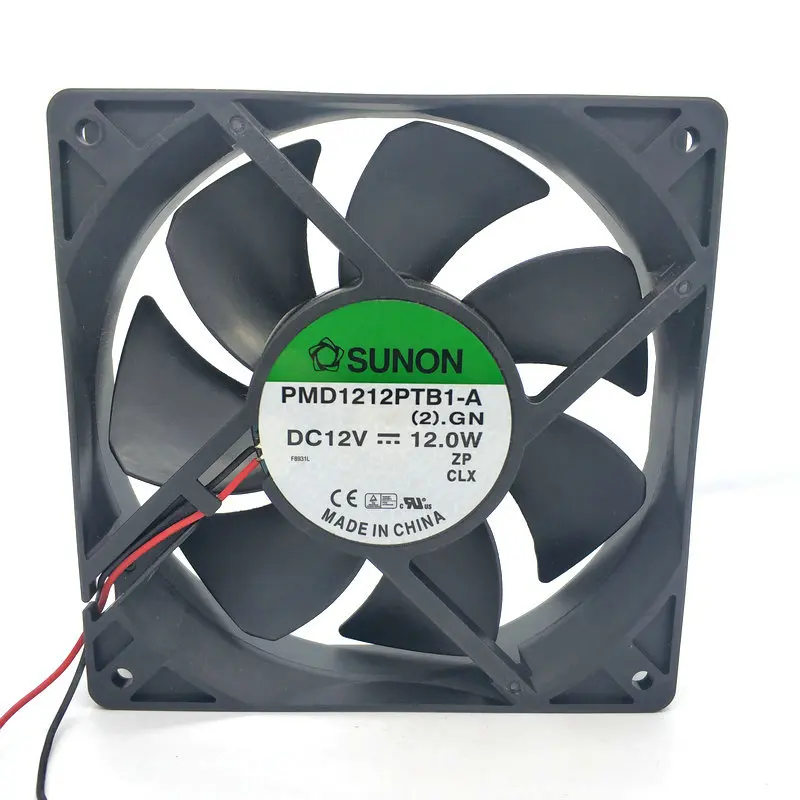 Для sunon 12025 12v 12,0 w PMD1212PTB1-A Вентилятор охлаждения 2 провода 120*120*25 мм hzdo