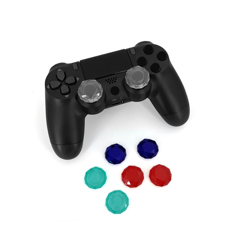 交換用サムスティックは Ps4ゲームパッドコントローラージョイスティックのグリップをシミュレートします 赤