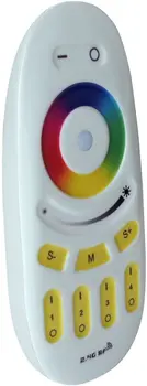 

Milight 2.4G 4-Zone LED Wireless RF RGBW Controller Touch Remote Not Include Batteris for Milight RGBW Led Bulbs Downlight Strip