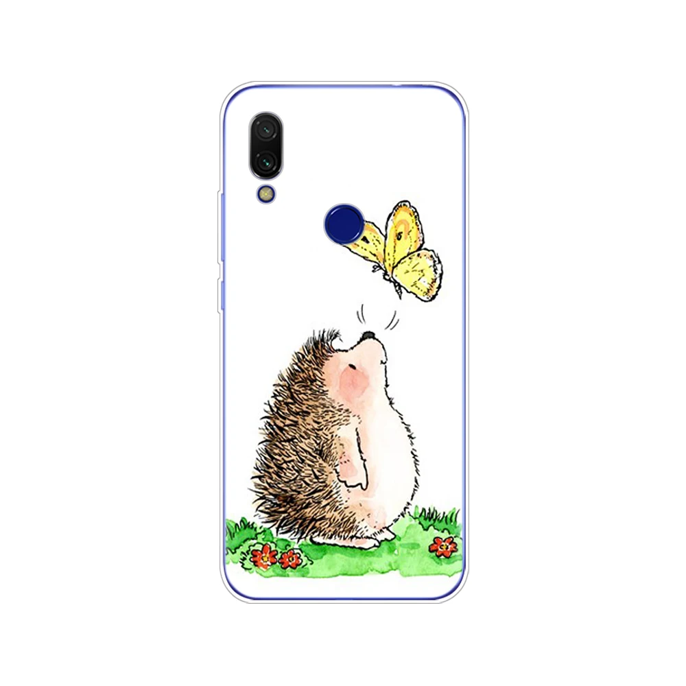 34524 Чехол для Xiaomi Redmi 7, силиконовый мягкий чехол из ТПУ для Xiaomi Redmi 7 copa 6,26 дюйма snapdragon 632, модель Fundas Coque - Цвет: 34524