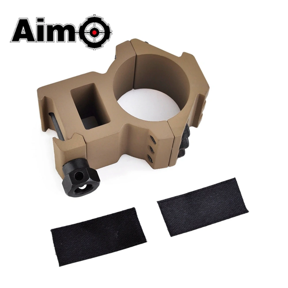 AIM-O, тактический прицел для винтовки, крепление для страйкбола, одиночное рельсовое крепление, верхний удлинитель 30 мм, 11,8 дюйма, кольцевые крепления AO9007, аксессуары для охоты