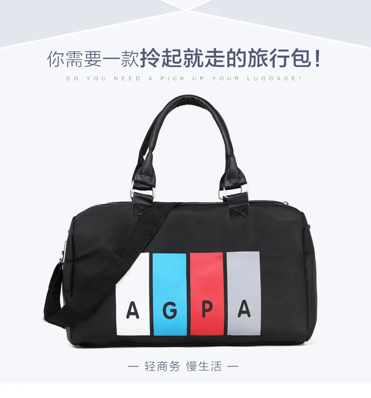 Manufacturers Currently Available Supply Oxford Cloth Waterproof Wear-Resistant Handheld Traveling Bag Women's Simple Casual Sho