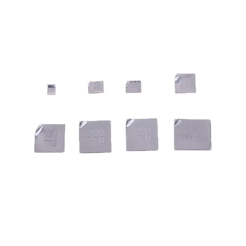 

17pcs Digital Scale Calibration Weight 10mg-100g Stainless Steel Precise Jewelry Scale Calibration Weight Set Tweezer Weighting