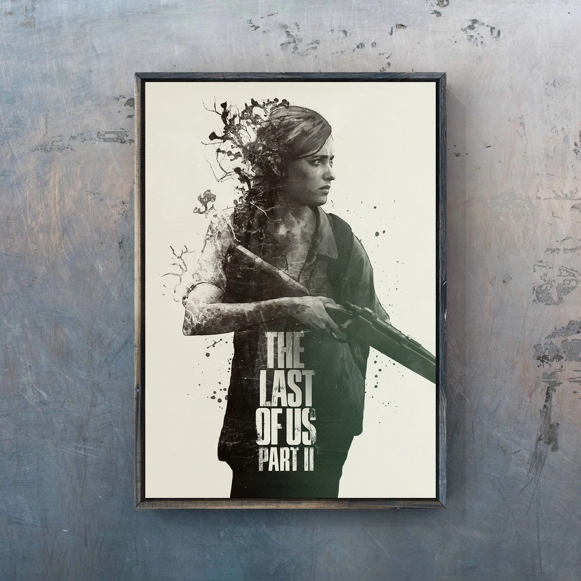 The Last Of Us 2 Videogioco Poster Pc,Ps4, Esclusivo Gioco Di Ruolo Rpg Canvas Poster Personalizzato Regalo Di Grafica Alternativa