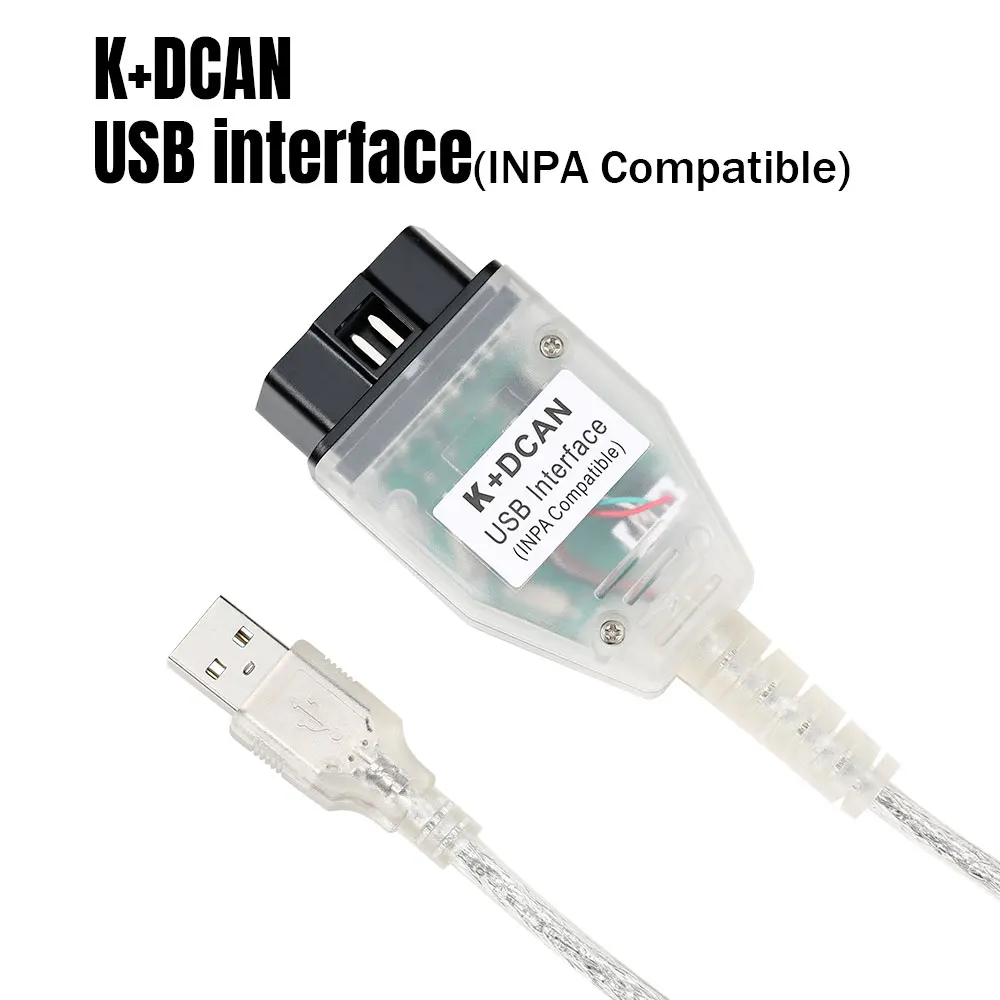Лучшая цена для BMW INPA K + CAN с чипом FT232RQ DCAN USB интерфейс Полная диагностика 1998 по 2008