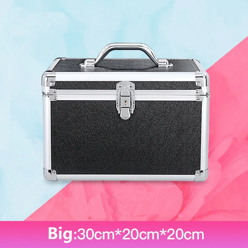 big Makeup Bag Женская Большая профессиональная косметичка на застежке, косметичка для макияжа, органайзер, чехол для хранения, косметичка, косметичка, чехол для туалетных принадлежностей, косметичка - Цвет: big Makeup Bag