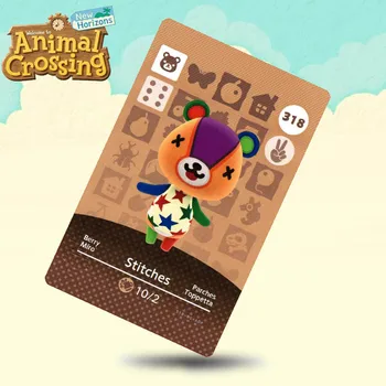 

318 Stitches Animal Crossing Card Amiibo Cards Work for Switch NS 3DS Games