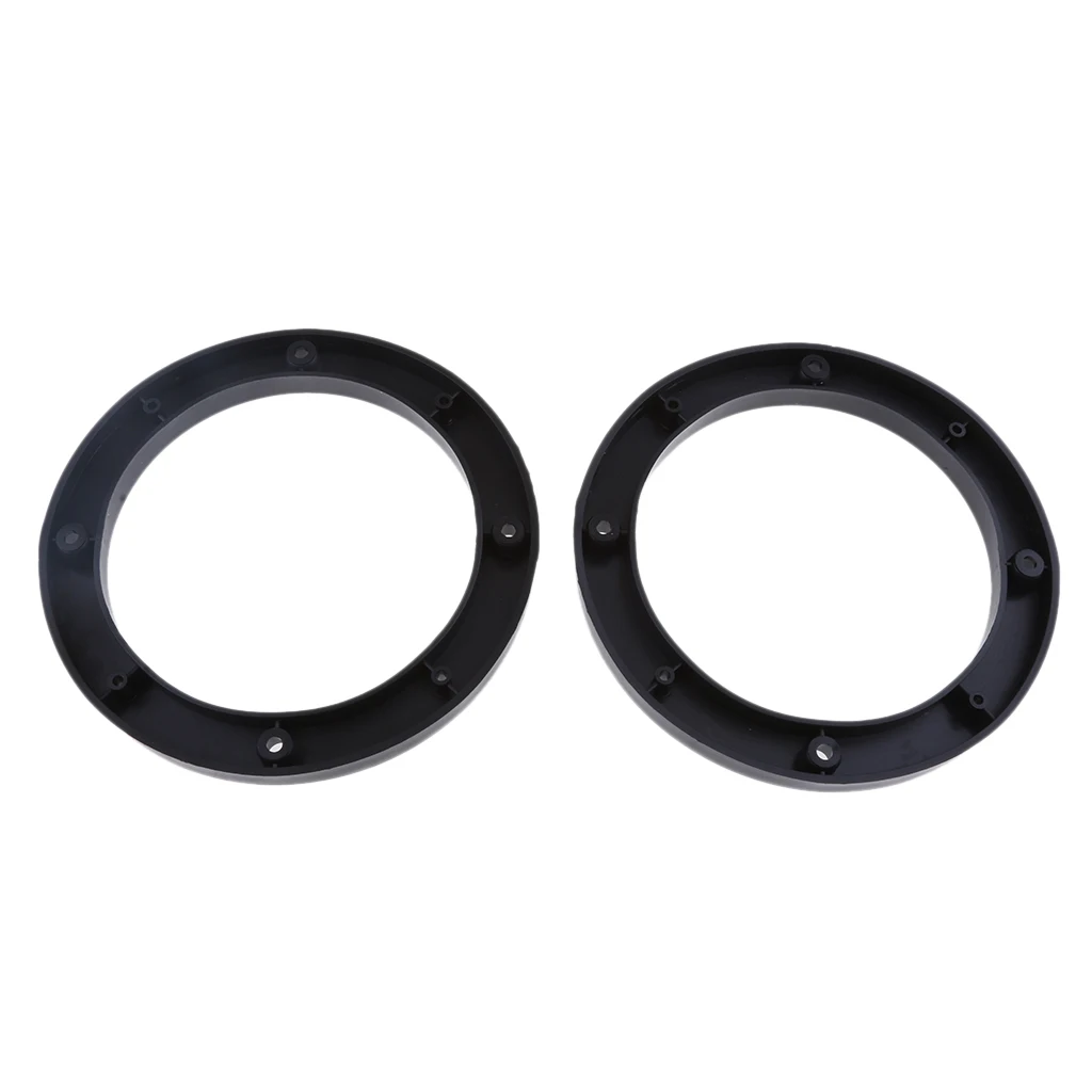 5inch Dia Universal Plastic Speaker Spacer Adaptor Ring Mounting Bracket 2 Pcs for Auto Car speaker mounting spacer rings