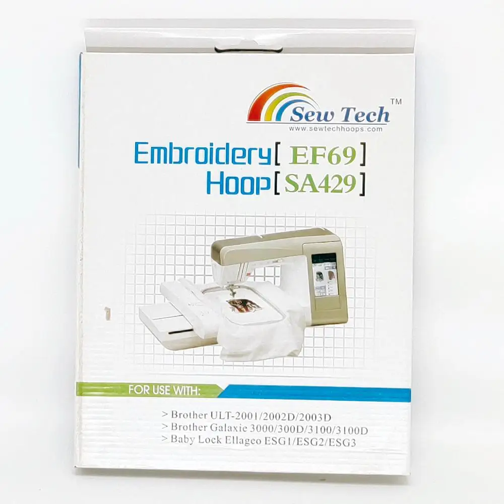 Sew Tech пяльцы для вышивания для Brother вышивка рамы машины для Brother Galaxy 3100D замок для малышей Ellageo ESG1 вышивка рамка