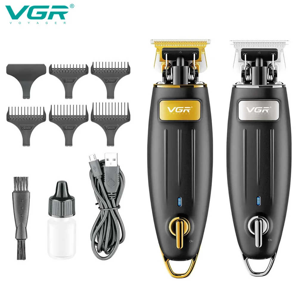 VGR 192 Hair Clipper Electric Professional Personal Care Home Appliance USB Trimmer Barber For Haircut Machine Salon VGR V-192 4