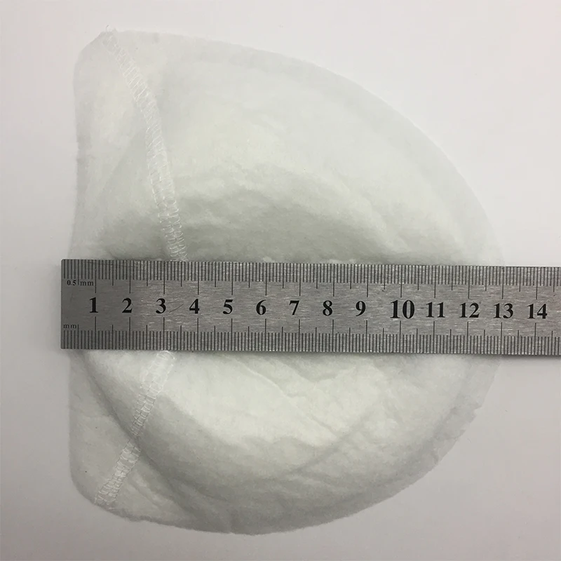 5 Pairs Turtle Back Shape White Female Big Size Fashionable Dress Cotton 3 Layers Shoulder Pads S0121L