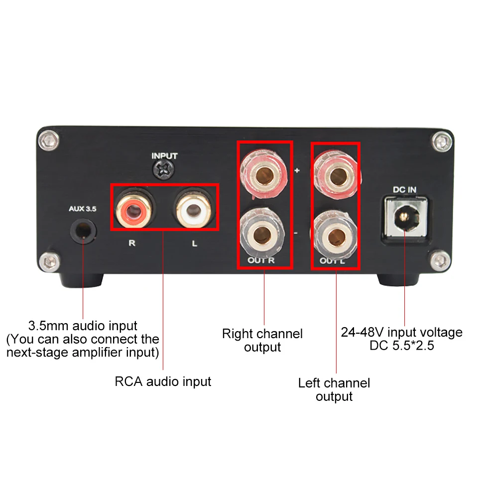 AIYIMA TPA3255 усилитель мощности 300Wx2 Класс D стерео аудио усилитель HiFi 2,0 Цифровой усилитель для динамика домашний звуковой кинотеатр DIY
