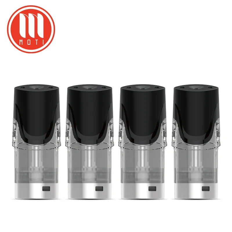 

Original MOTI OS CBD Refillable Pod 1.8ml Capacity 4pcs/pack Replacement Cartridge fit MOTI pod vaper kit electronic cigarettes