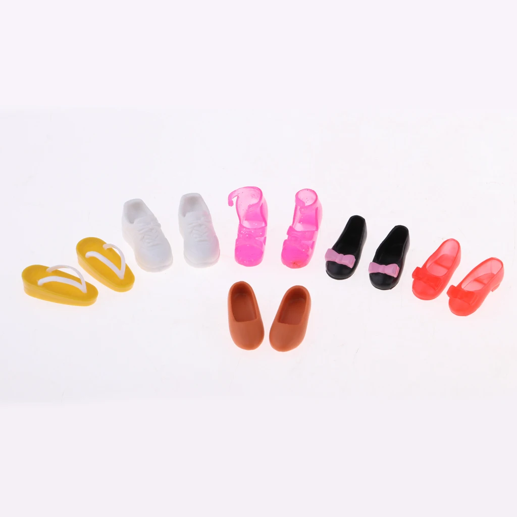 Different Styles Doll Shoes Slippers Sandals High Heels For Blythe 1/6 BJD