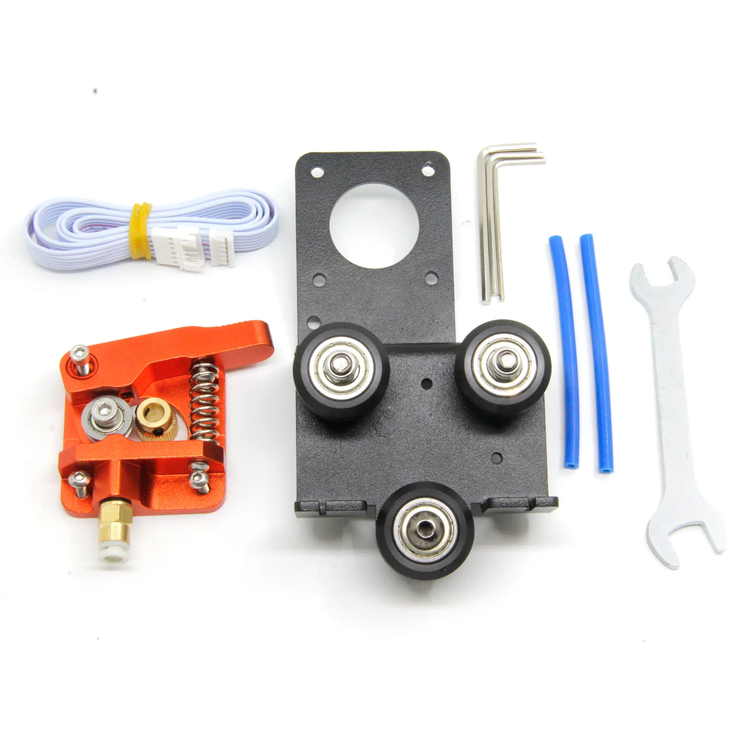 3D Printer with Pulleys Direct Drive Plate Extruder Upgrade Kit  for Creality Ender-3, CR-10,Direct Extruder Adapter Plate