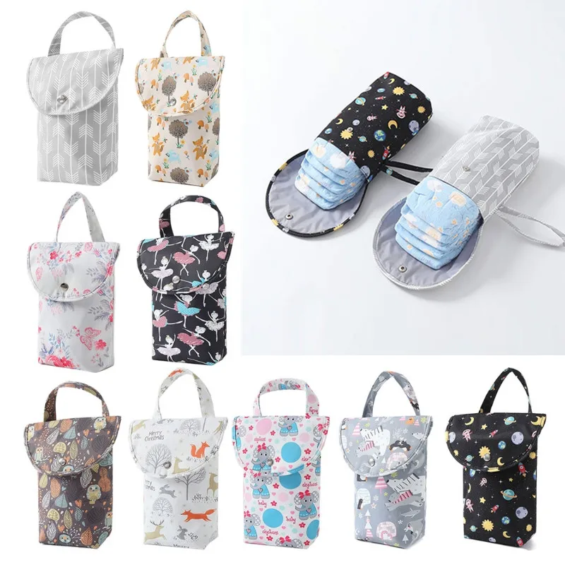 Multifunctional Baby Diaper Bags Reusable Fashion Waterproof Diaper Organizer Portable Capacity  Nappy Bag Mummy Bag