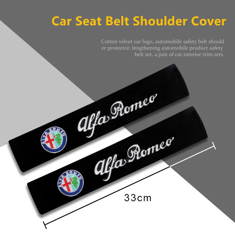 Автомобильные эмблемы для Alfa Romeo 156 147 159 Gt Giulietta Mito 33 см, хлопковые эмблемы для автомобиля, наклейки для стайлинга автомобилей