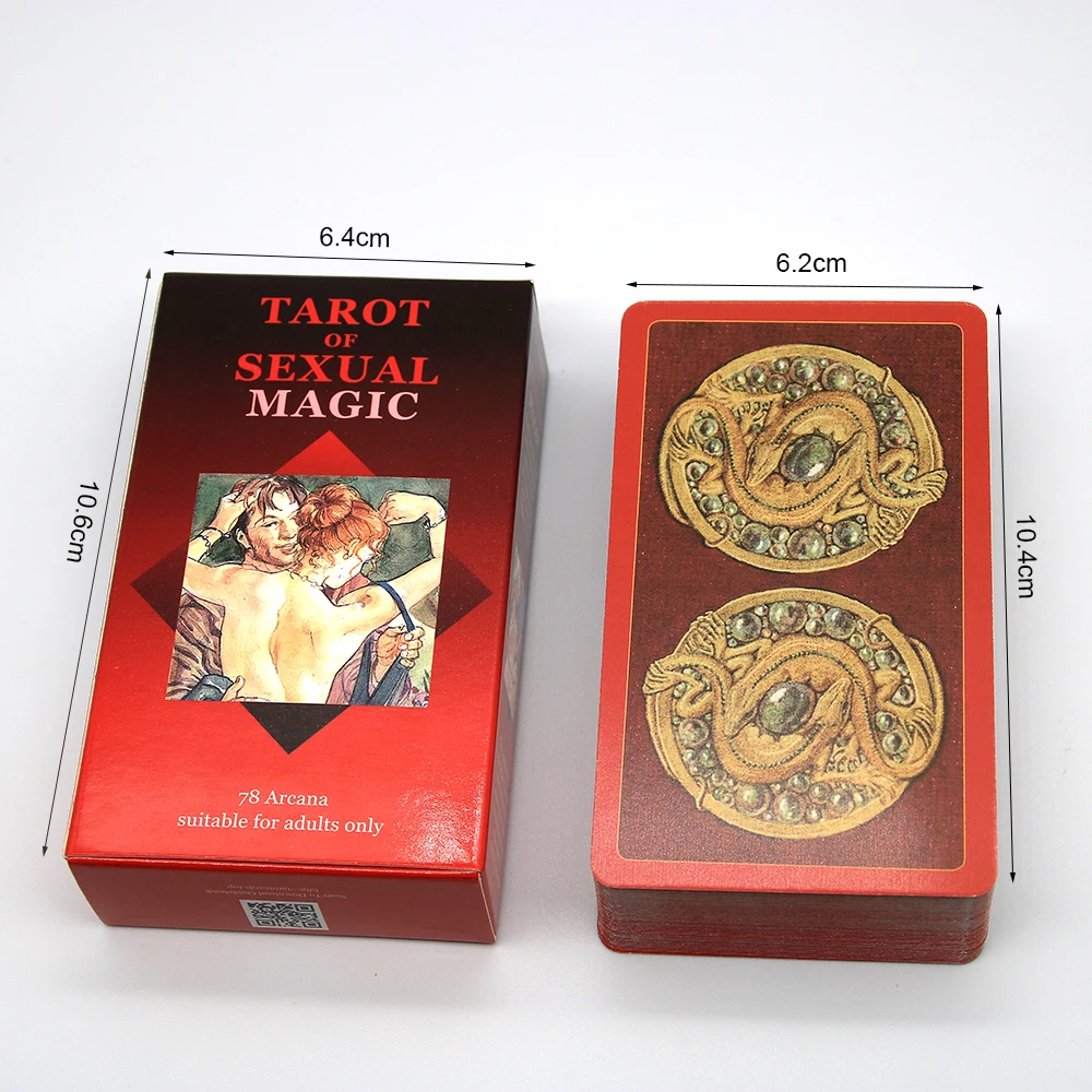 Tarot of Magic Games 78 Arcans палубная карта Game испанское издание для мужчин и женщин Мужская
