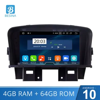 

Besina Android 10.0 Car DVD Player For Chevrolet Cruze 2008-2012 2013 2014 GPS Navigation Stereo Multimedia 2 Din Car Radio WIFI