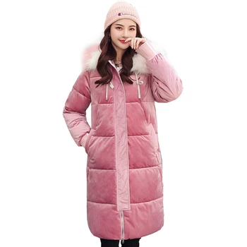 

2019 New Winter Jacket Womens Parkas Female Winter Coat Thickening Cotton Outwear Parkas for Women Winter Hooded jackets