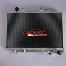 Para ford capri sa sb 1989-1994 liga de alumínio radiador 3 núcleo 52mm