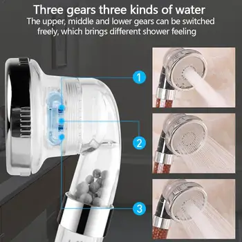 

New Replacement Filter Ball SPA New Negative Ion Water-stop Booster Head Filter With Shower Adjustable Shower G8F5